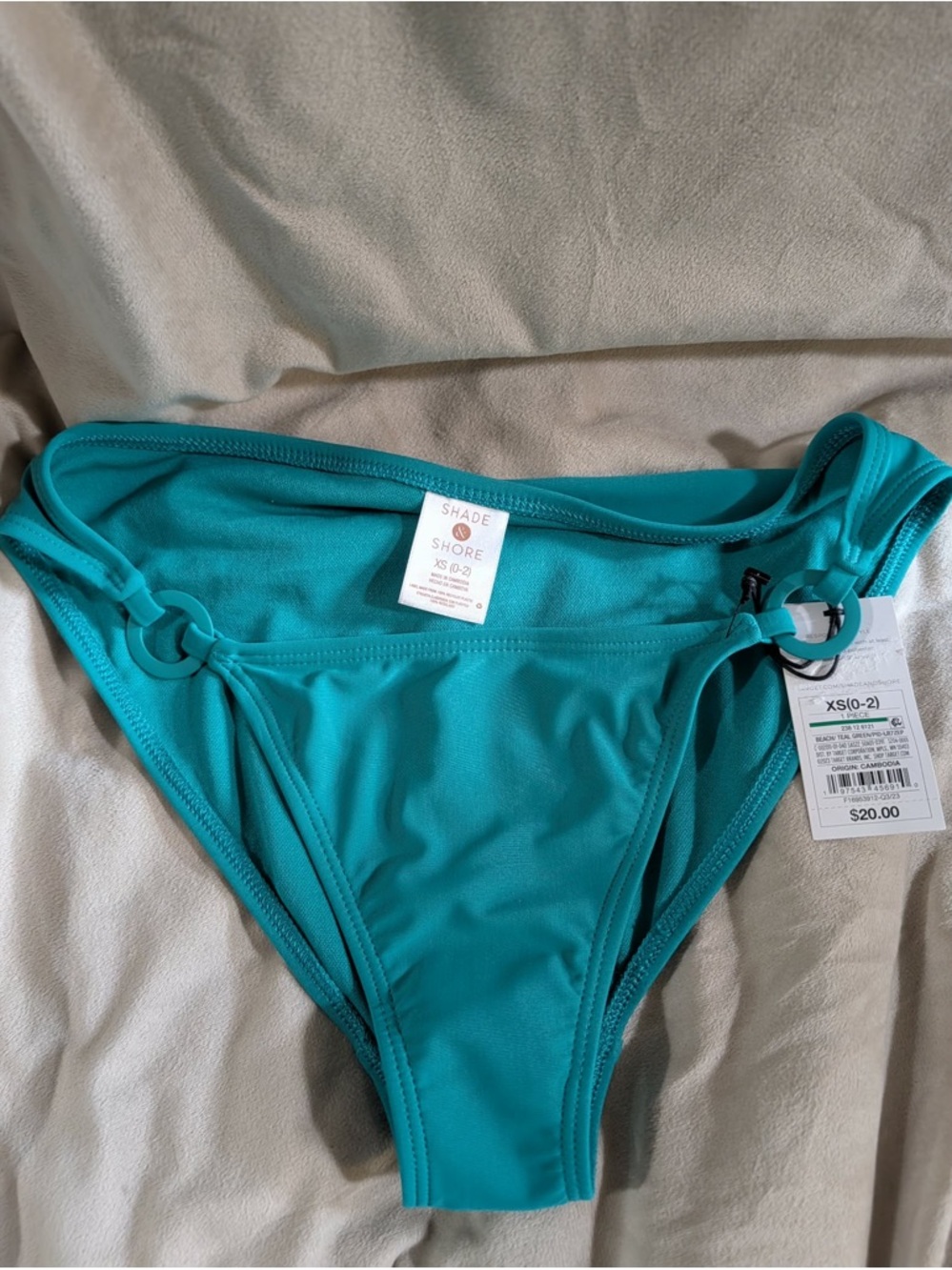 Shade & Shore Teal Bikini Bottoms